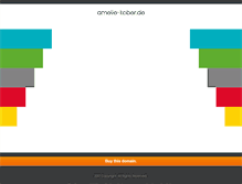 Tablet Screenshot of amelie-kober.de